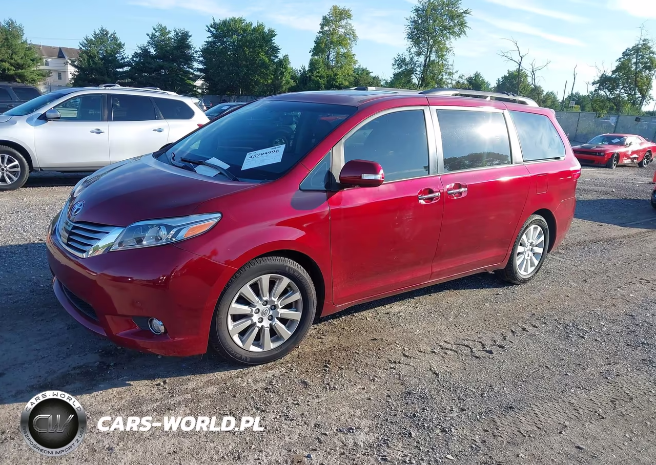 2015 Toyota Sienna Limited Premium 7 Passenger VIN:5TDYK3DC9FS592877 - 2