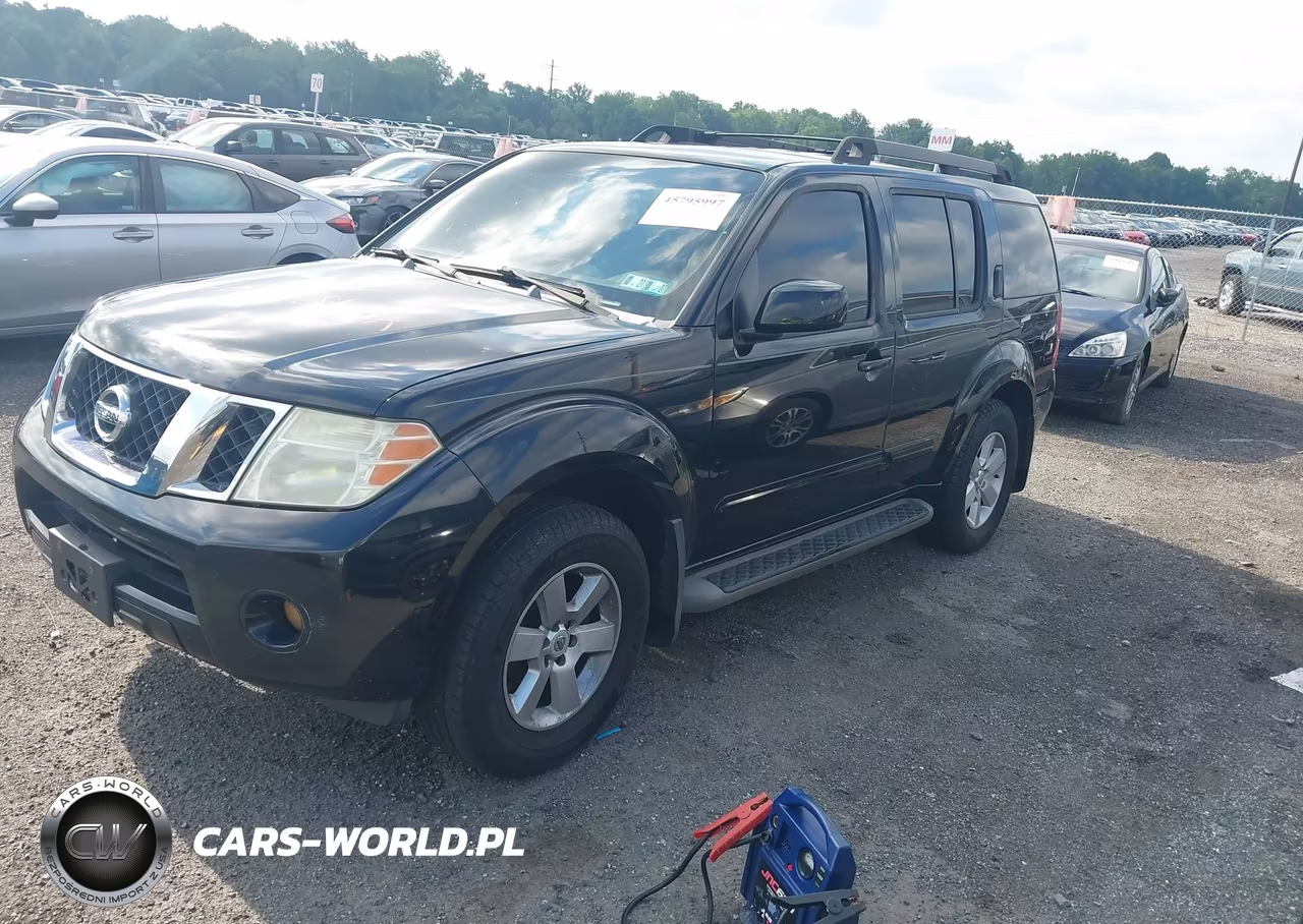 2008 Nissan Pathfinder Se VIN:5N1AR18B88C604097 - 2