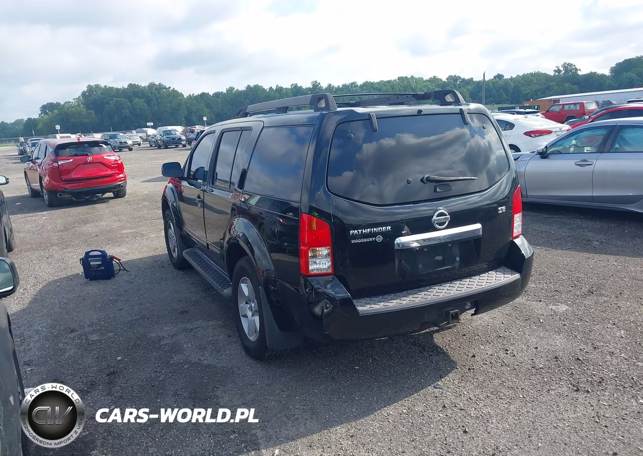 2008 Nissan Pathfinder Se VIN:5N1AR18B88C604097 - 3