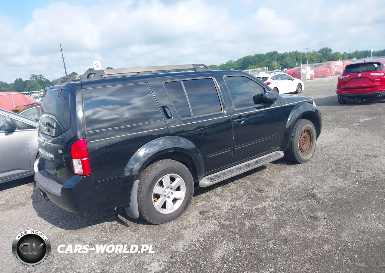 2008 Nissan Pathfinder Se VIN:5N1AR18B88C604097 - 4