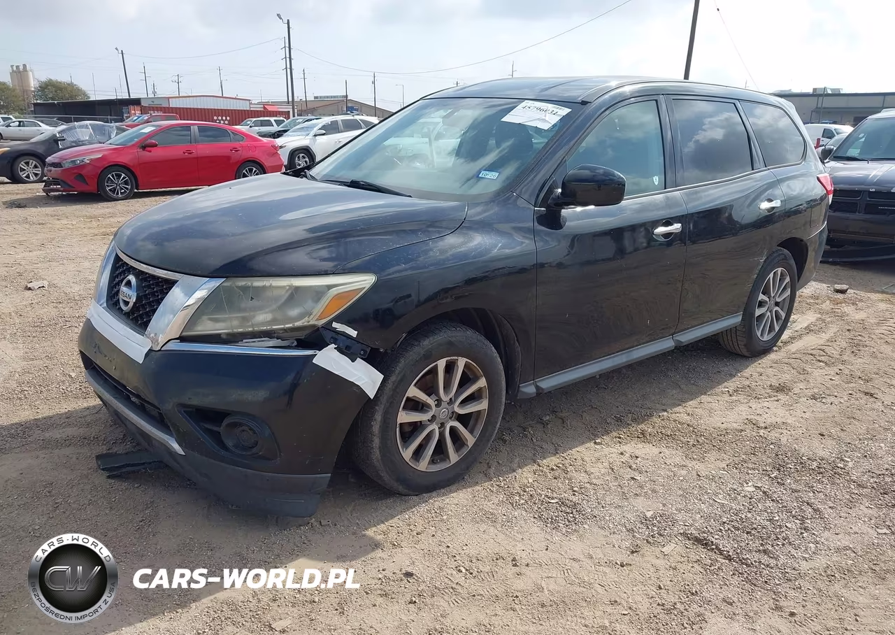 2014 Nissan Pathfinder S VIN:5N1AR2MN6EC640520 - 2