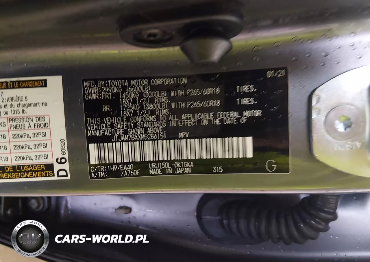 2021 Lexus Gx 460 Premium VIN:JTJAM7BXXM5286151 - 9