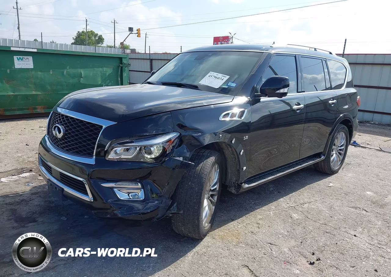 2017 Infiniti Qx80 VIN:JN8AZ2NF5H9646391 - 2