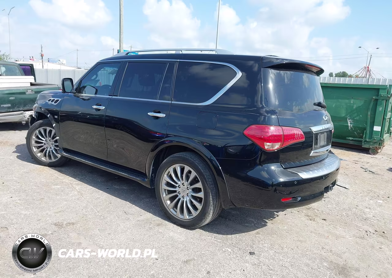 2017 Infiniti Qx80 VIN:JN8AZ2NF5H9646391 - 3