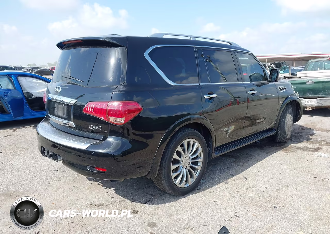 2017 Infiniti Qx80 VIN:JN8AZ2NF5H9646391 - 4