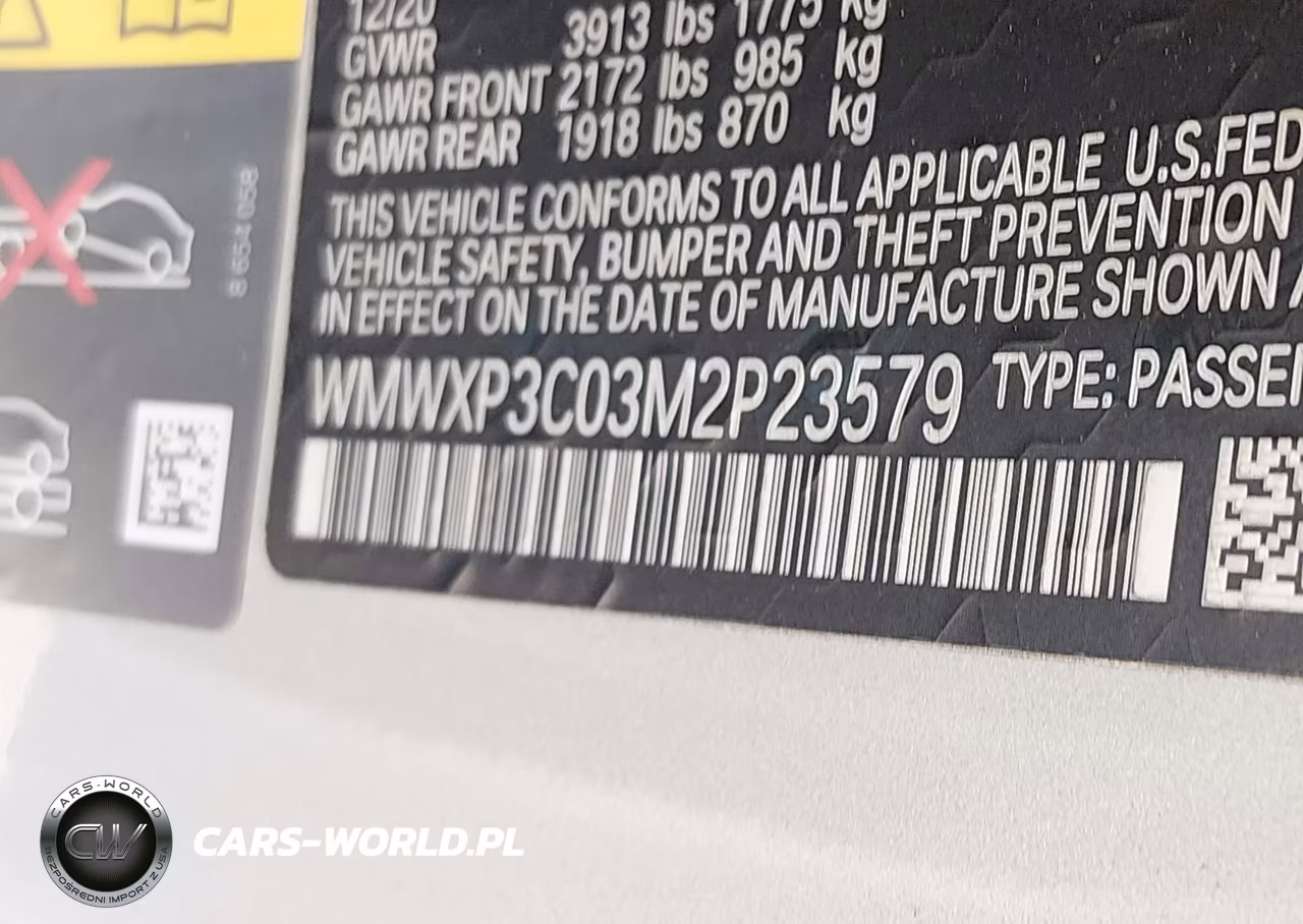 2021 Mini Se Hardtop Cooper VIN:WMWXP3C03M2P23579 - 9