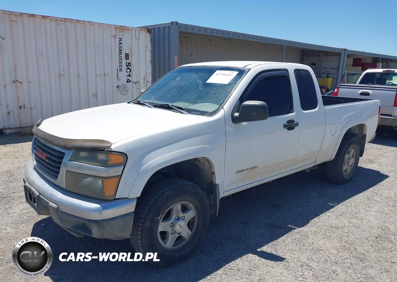 2004 GMC Canyon Sle VIN:1GTDT196548128926 - 2