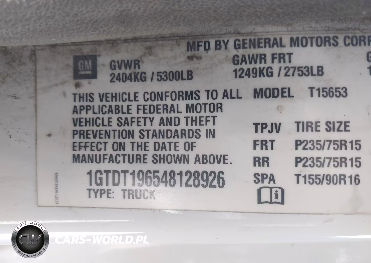2004 GMC Canyon Sle VIN:1GTDT196548128926 - 9
