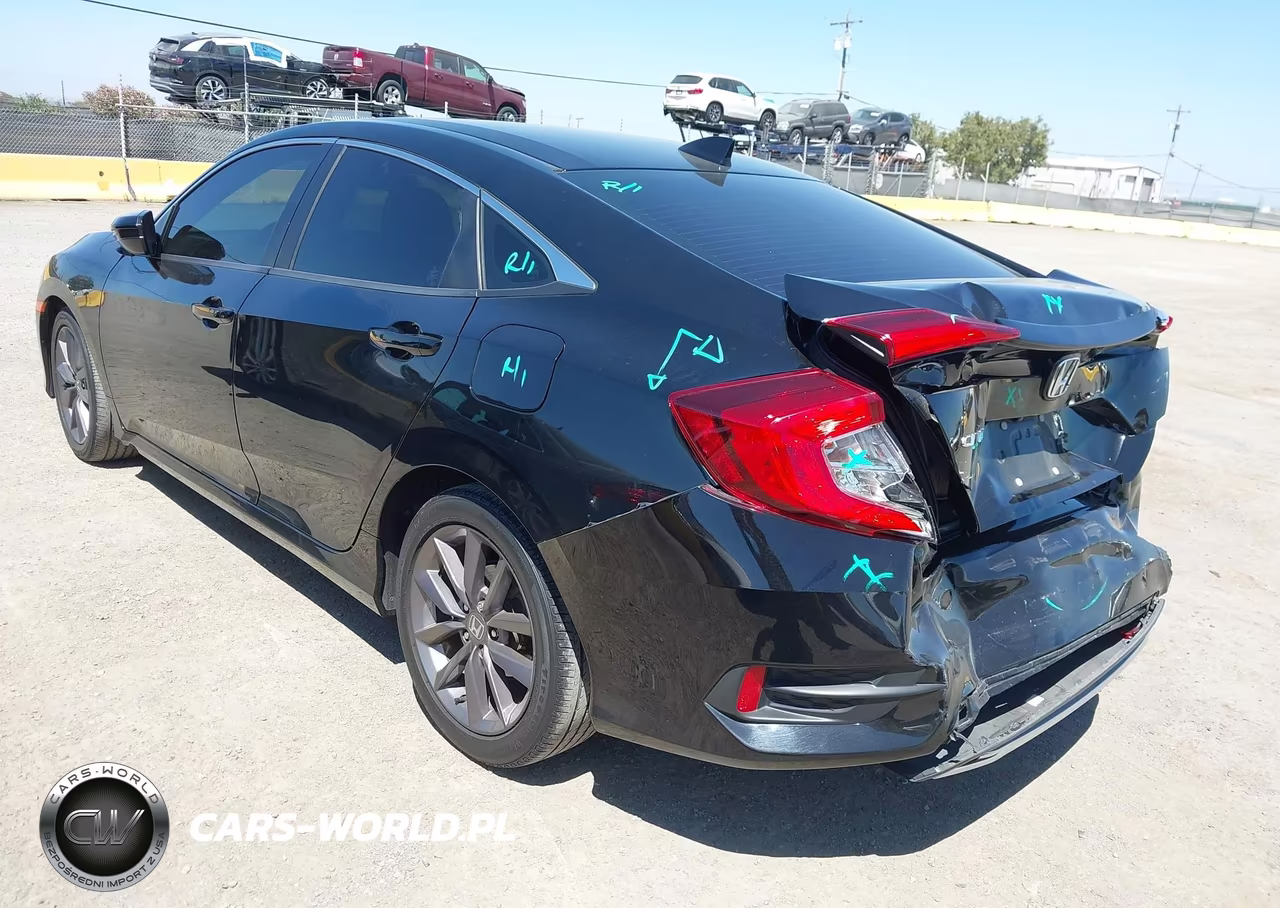 2020 Honda Civic Ex VIN:19XFC1F38LE200838 - 3