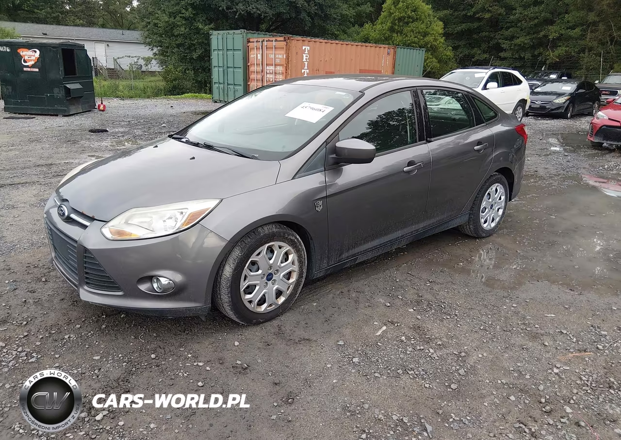 2012 Ford Focus Se VIN:1FAHP3F25CL478500 - 2