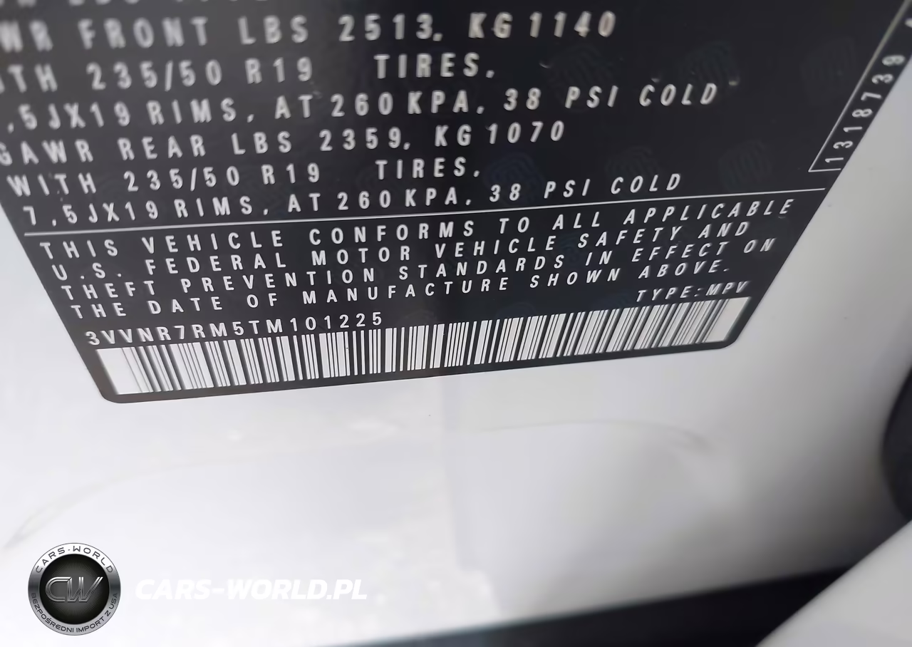 2026 Volkswagen Tiguan Se VIN:3VVNR7RM5TM101225 - 9