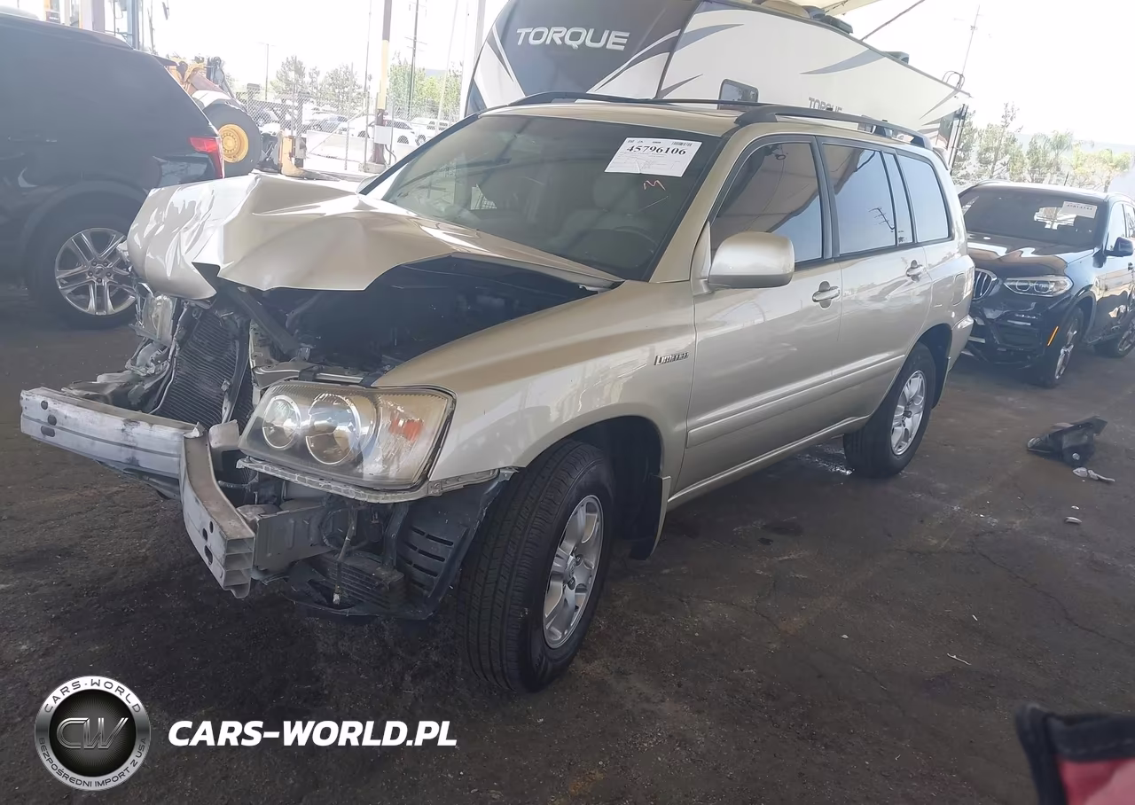 2003 Toyota Highlander Limited V6 VIN:JTEGF21A330099364 - 2