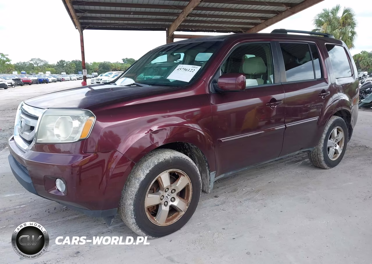 2009 Honda Pilot Ex VIN:5FNYF48419B010552 - 2