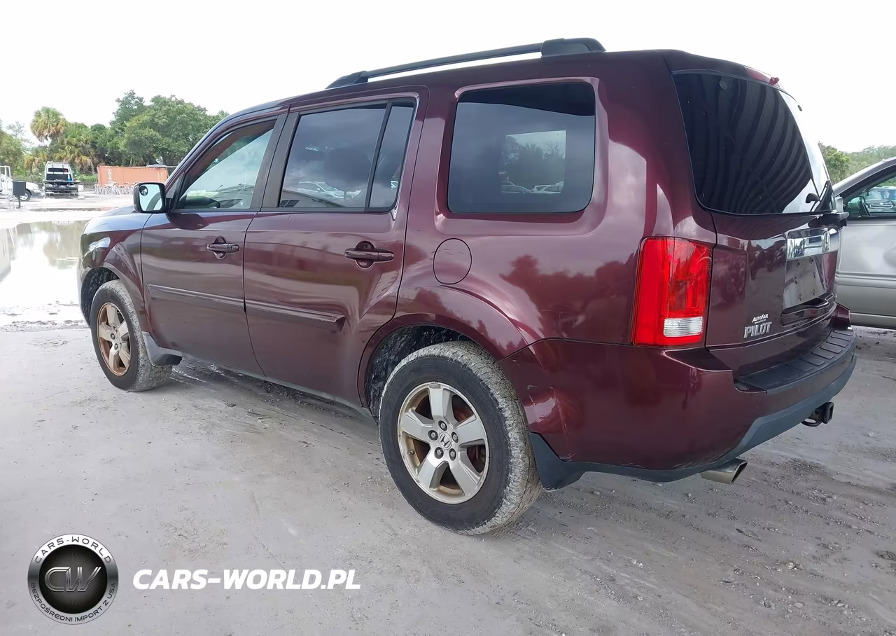 2009 Honda Pilot Ex VIN:5FNYF48419B010552 - 3