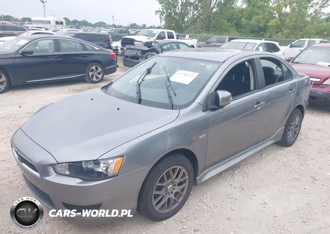 2015 Mitsubishi Lancer Es VIN:JA32U2FU1FU004738 - 2