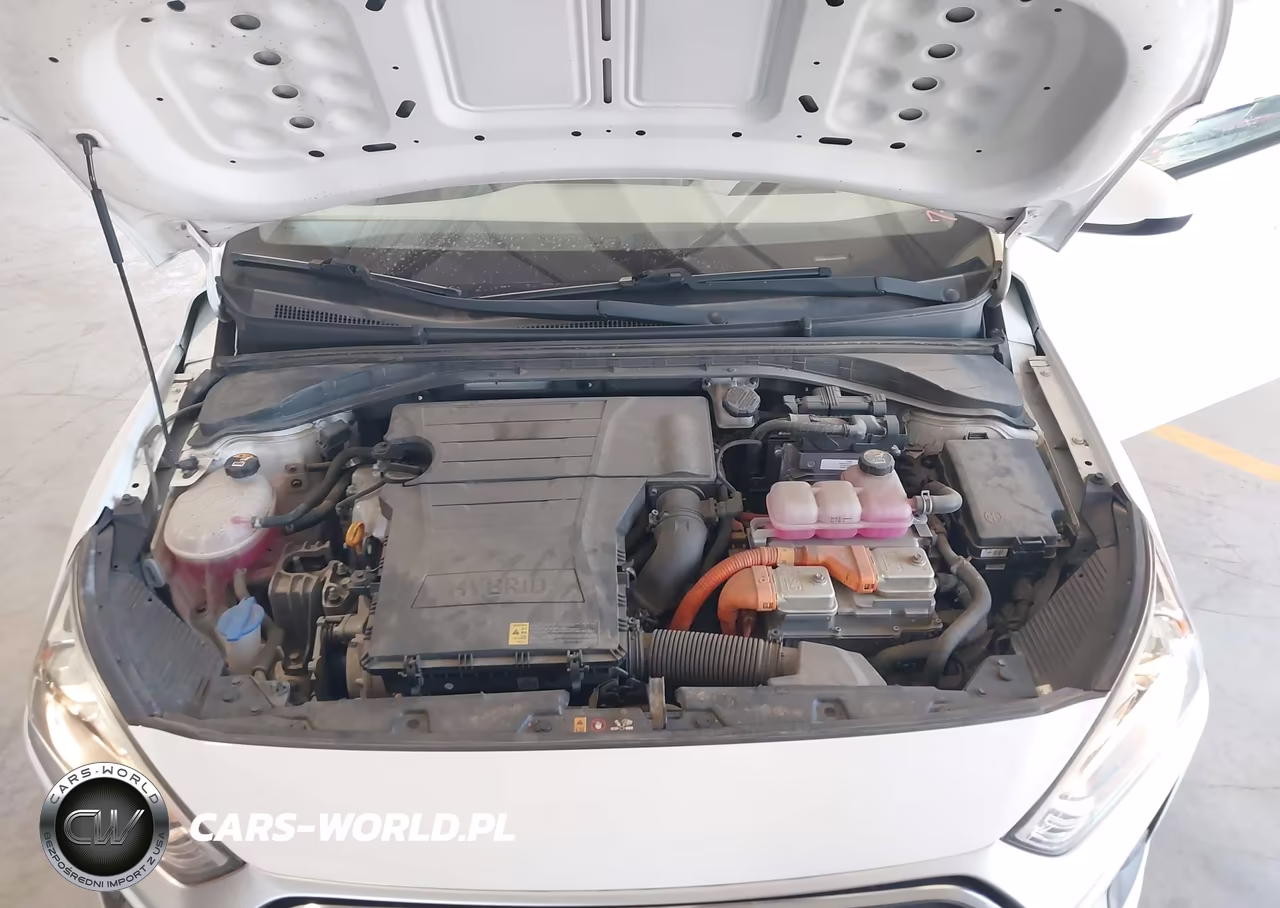 2020 Hyundai Ioniq Hybrid Blue VIN:KMHC65LC9LU233608 - 10