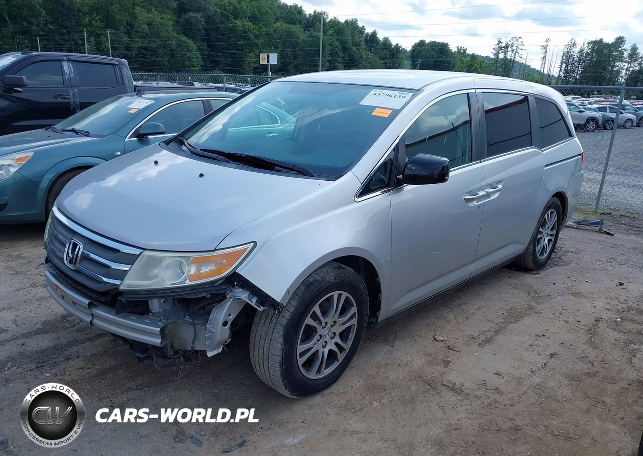 2013 Honda Odyssey Ex VIN:5FNRL5H45DB055893 - 2