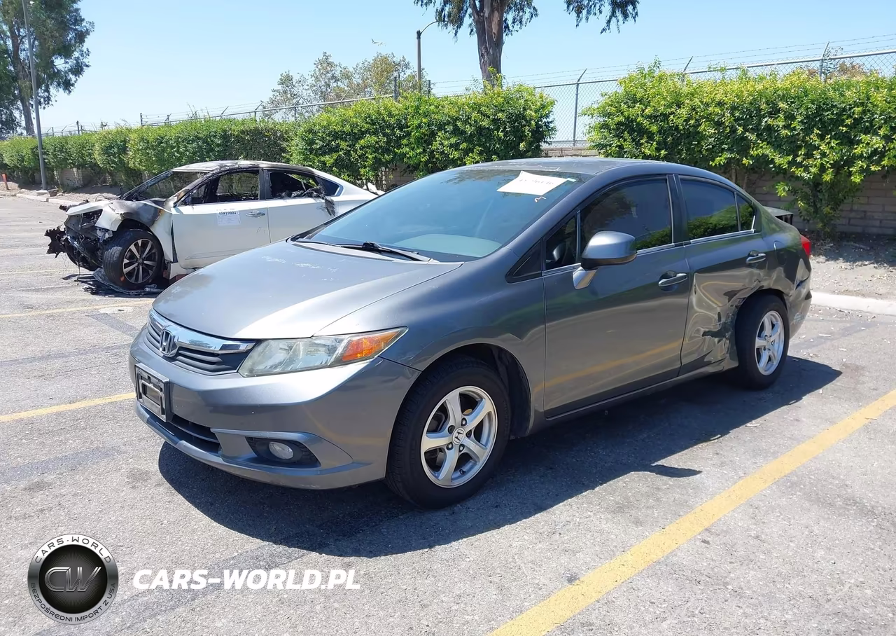 2012 Honda Civic Natural Gas VIN:19XFB5F52CE000047 - 2