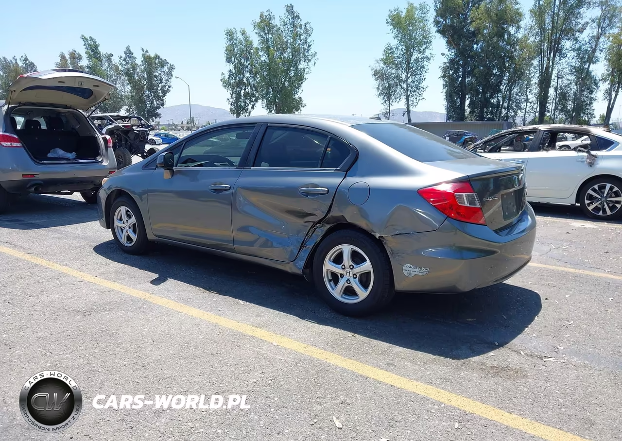 2012 Honda Civic Natural Gas VIN:19XFB5F52CE000047 - 3