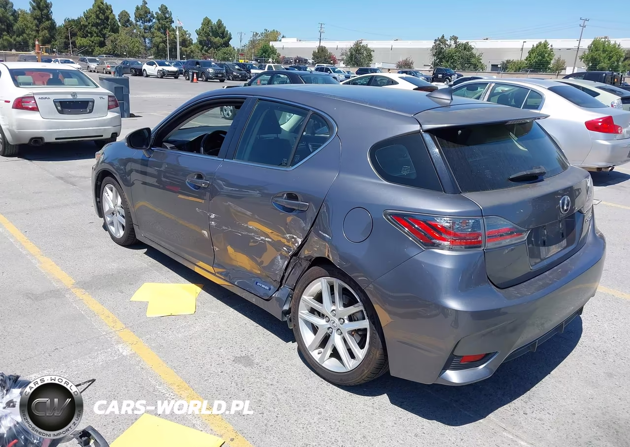 2014 Lexus Ct 200H VIN:JTHKD5BH2E2190634 - 3