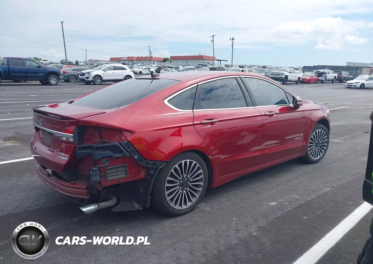 2017 Ford Fusion Hybrid Titanium VIN:3FA6P0RU5HR371927 - 14
