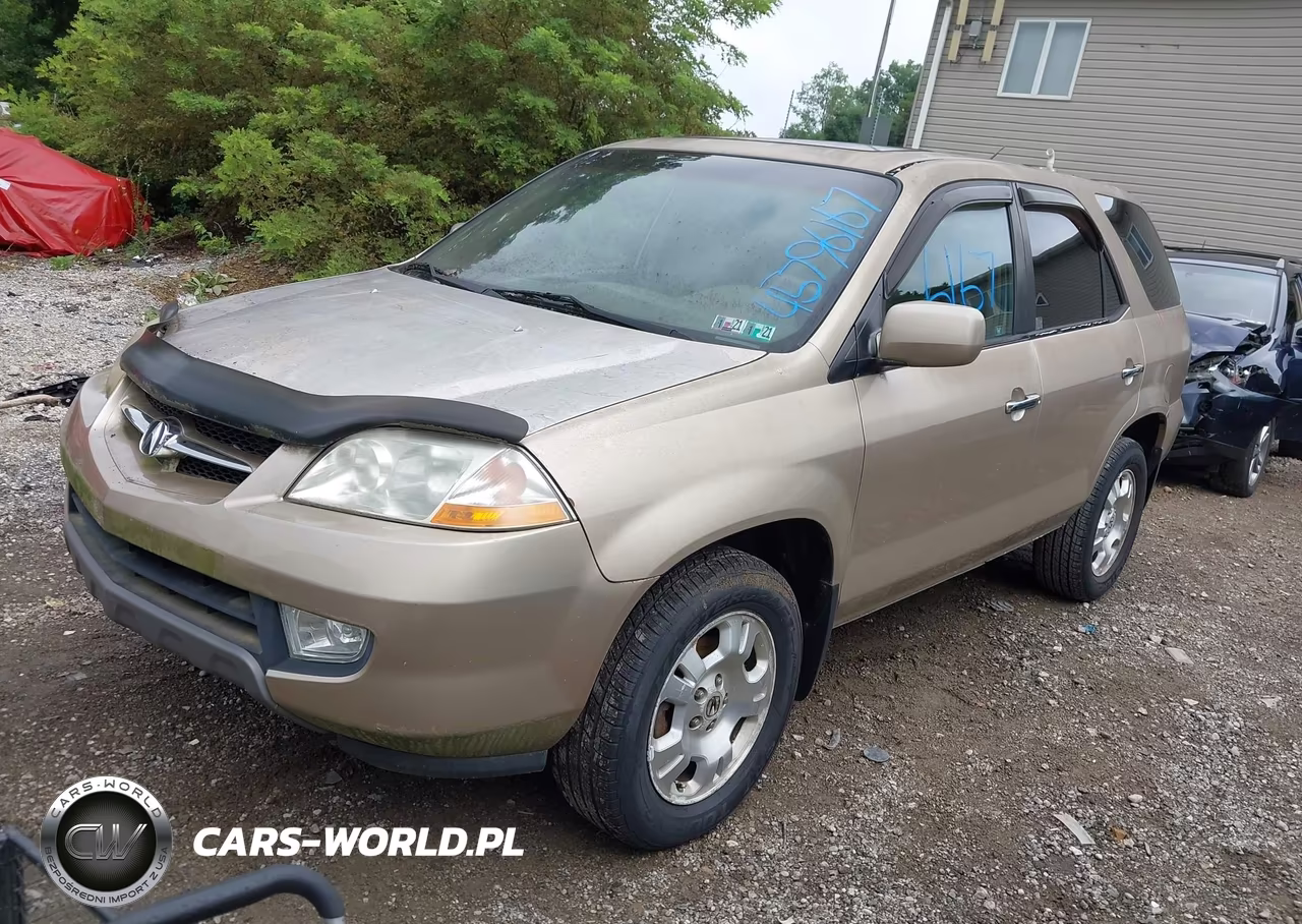 2002 Acura Mdx VIN:2HNYD18202H514264 - 2