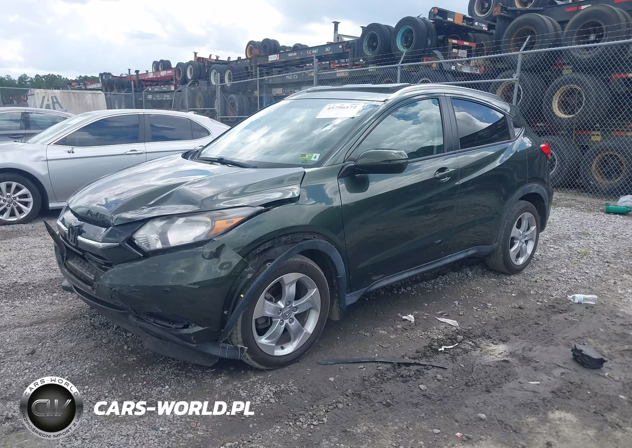 2016 Honda Hr-V Ex-L VIN:3CZRU6H78GM731308 - 2