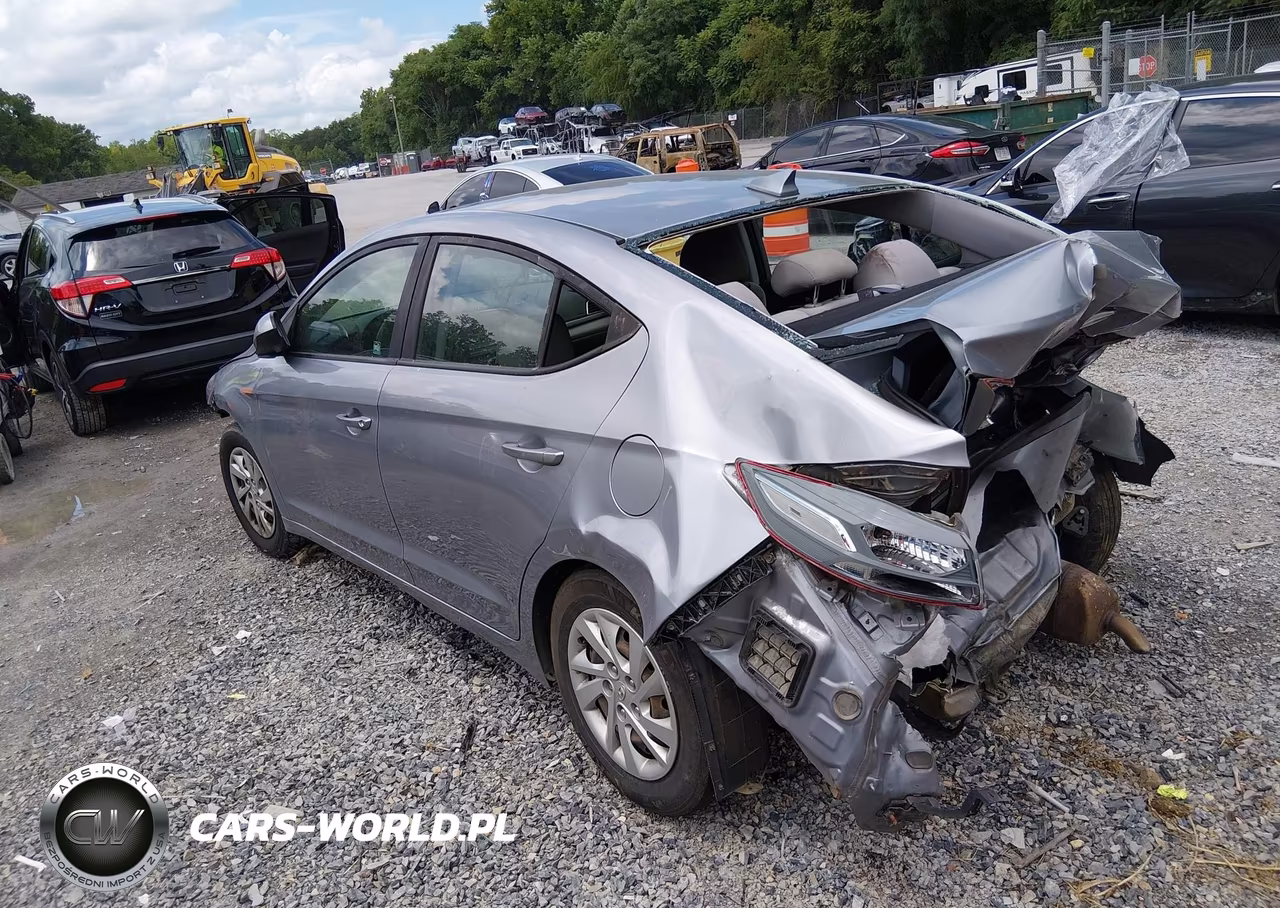 2017 Hyundai Elantra Se VIN:5NPD74LF8HH175504 - 3