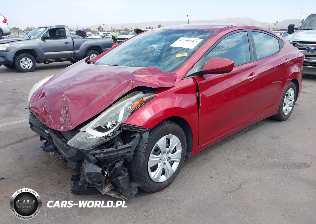 2016 Hyundai Elantra Se VIN:5NPDH4AE5GH706003 - 2