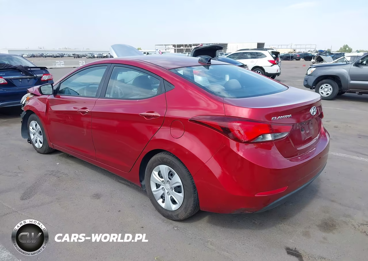 2016 Hyundai Elantra Se VIN:5NPDH4AE5GH706003 - 3