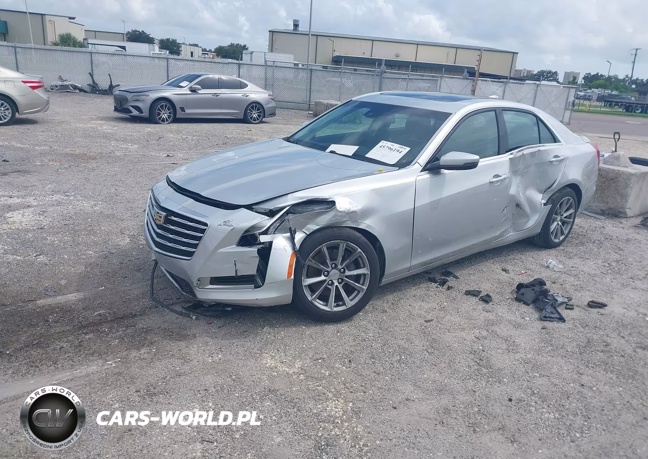 2017 Cadillac Cts Luxury VIN:1G6AX5SS0H0199643 - 2