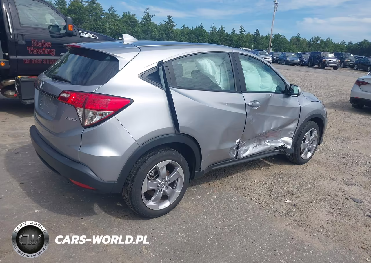 2019 Honda Hr-V Lx VIN:3CZRU6H34KG731052 - 4