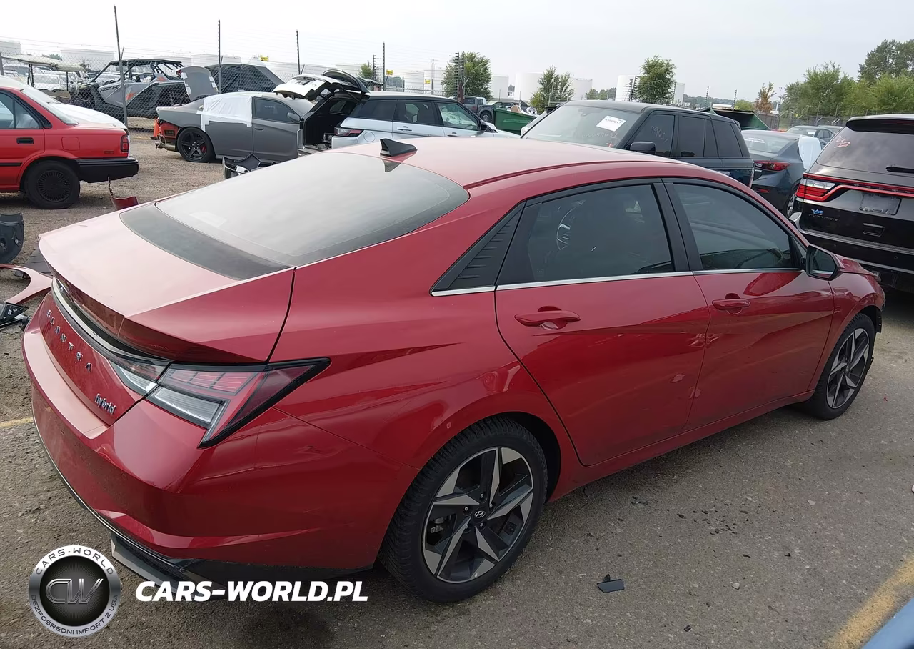 2021 Hyundai Elantra Hybrid Limited VIN:KMHLN4AJ8MU010847 - 14