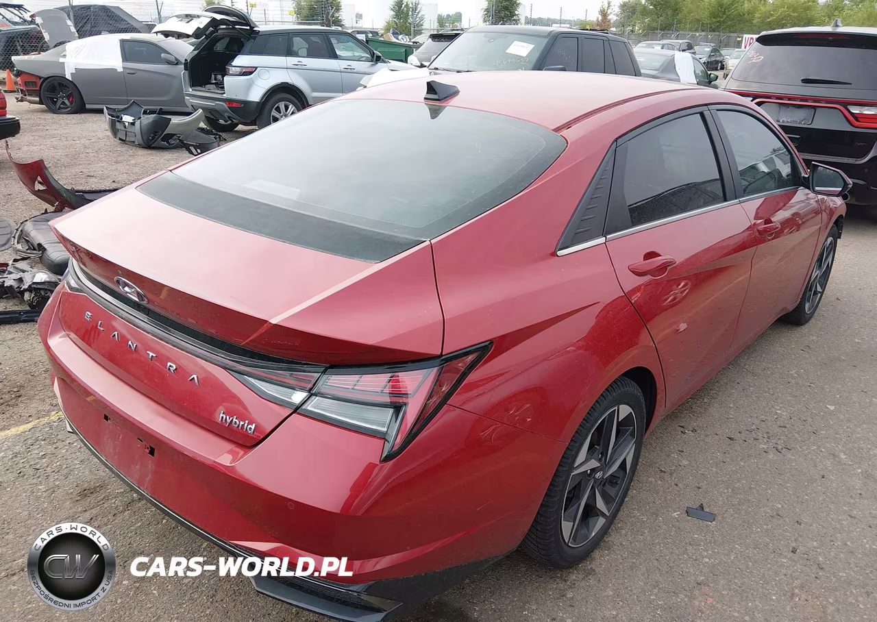 2021 Hyundai Elantra Hybrid Limited VIN:KMHLN4AJ8MU010847 - 4