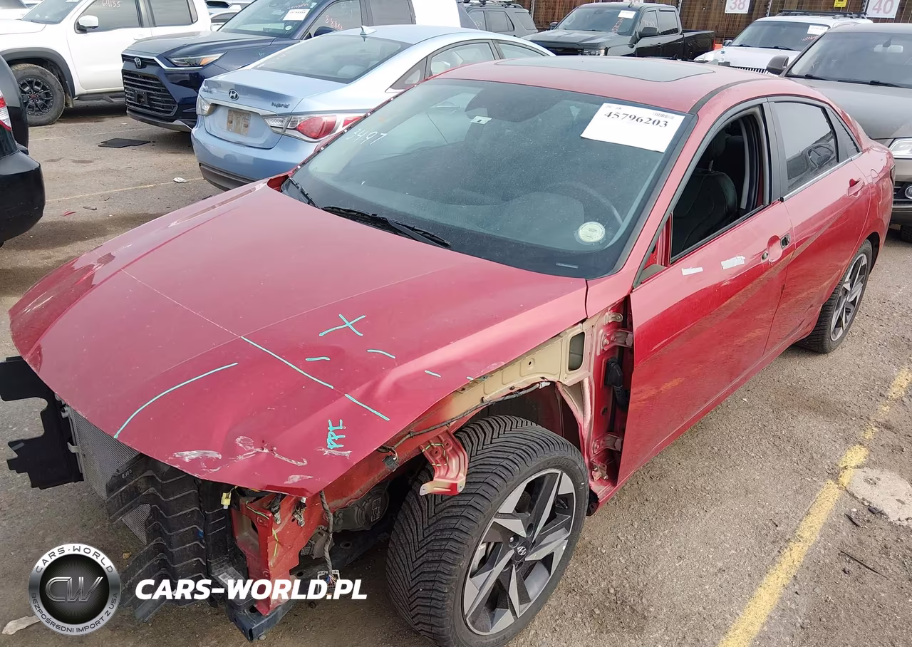 2021 Hyundai Elantra Hybrid Limited VIN:KMHLN4AJ8MU010847 - 6