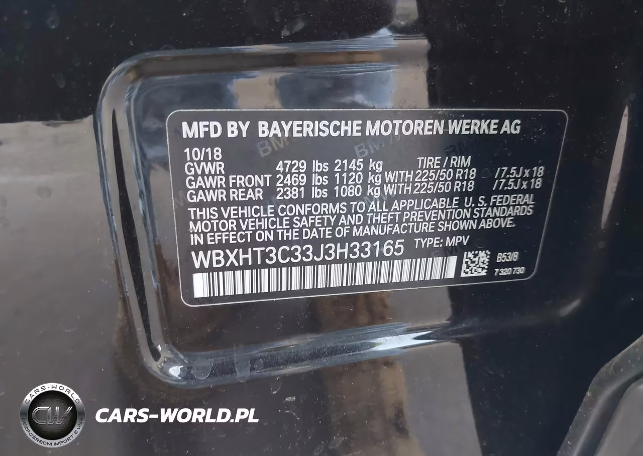 2018 BMW X1 xDrive28I VIN:WBXHT3C33J3H33165 - 9