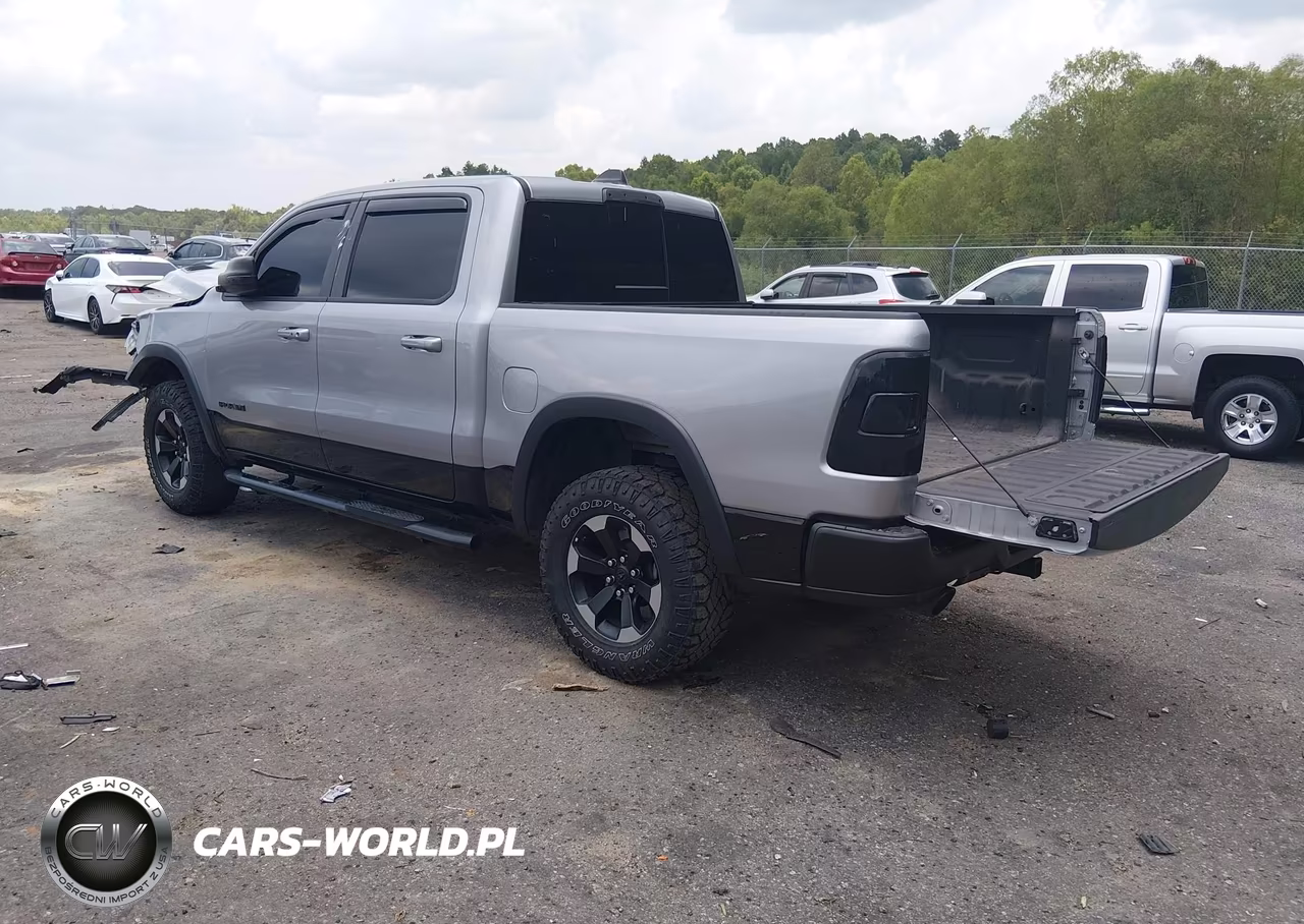 2020 Ram 1500 Rebel 4X4 5'7 Box VIN:1C6SRFLT1LN351277 - 3