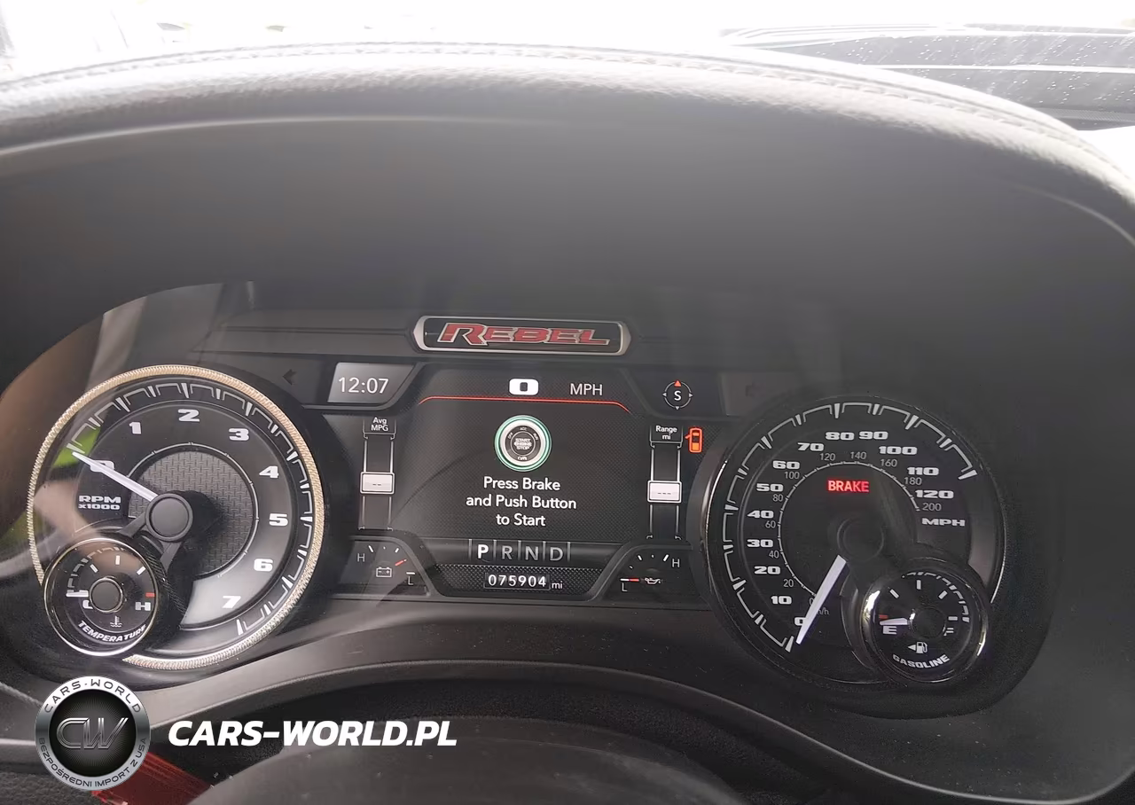 2020 Ram 1500 Rebel 4X4 5'7 Box VIN:1C6SRFLT1LN351277 - 7