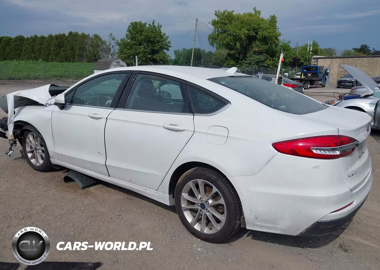 2020 Ford Fusion Hybrid Se VIN:3FA6P0LU6LR101705 - 3