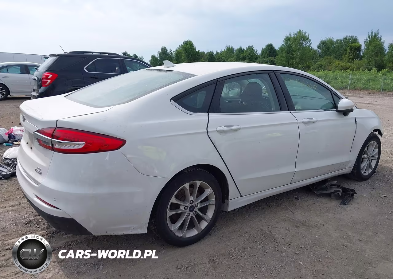 2020 Ford Fusion Hybrid Se VIN:3FA6P0LU6LR101705 - 4