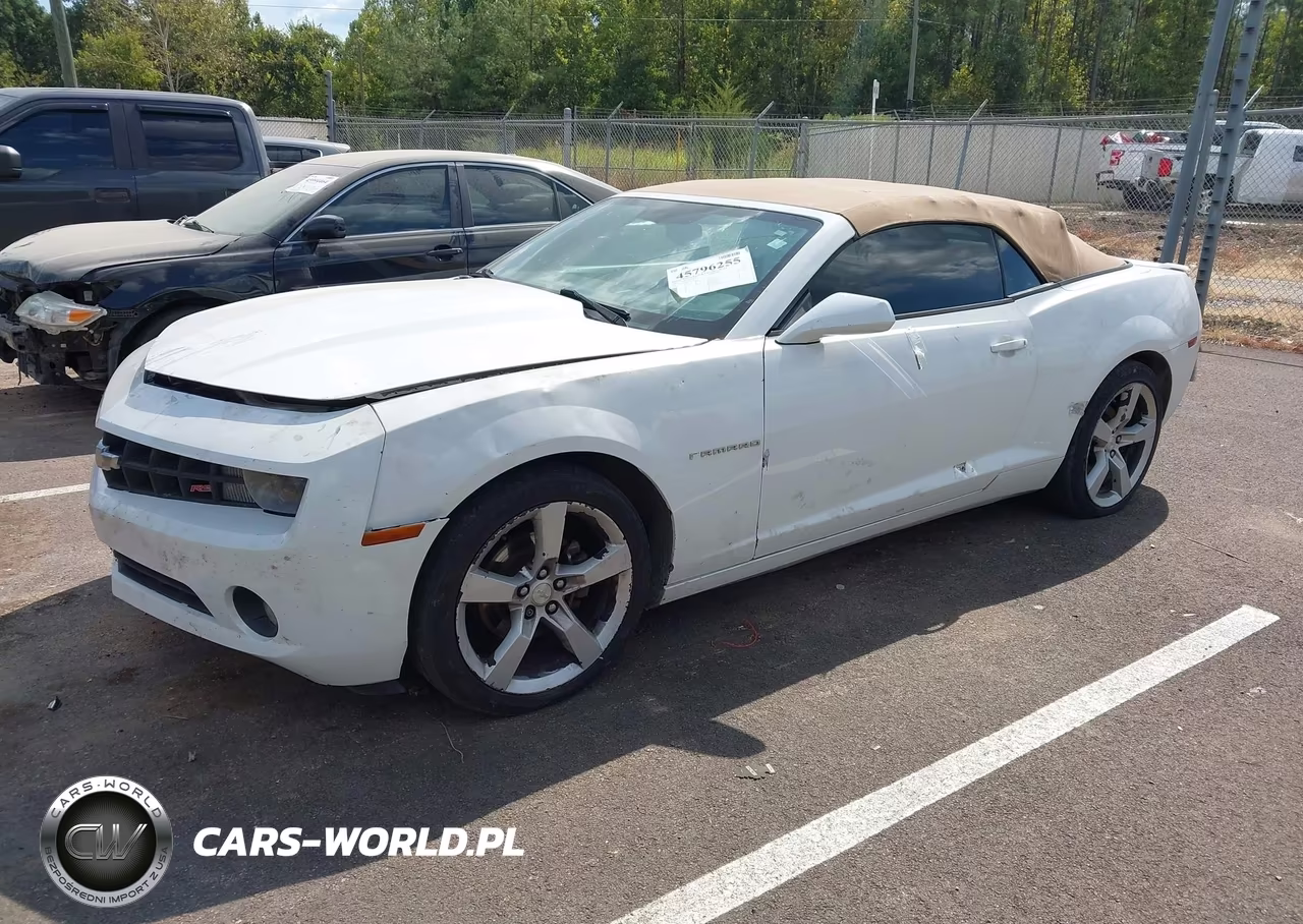 2011 Chevrolet Camaro 2Lt VIN:2G1FC3DD8B9212145 - 2