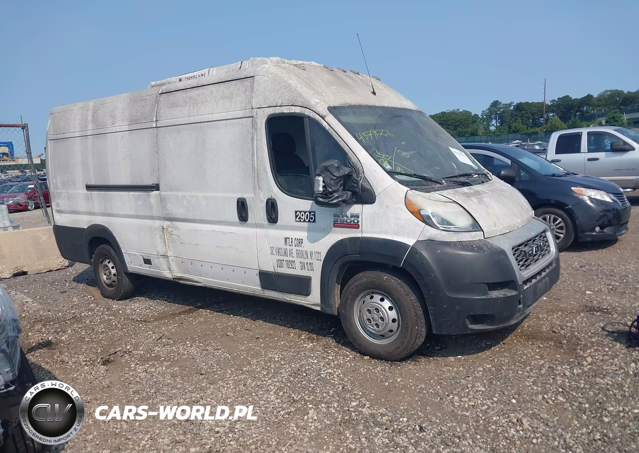 2020 Ram Promaster 3500 Cargo Van High Roof 159 Wb Ext – zdjęcie 1 z 19