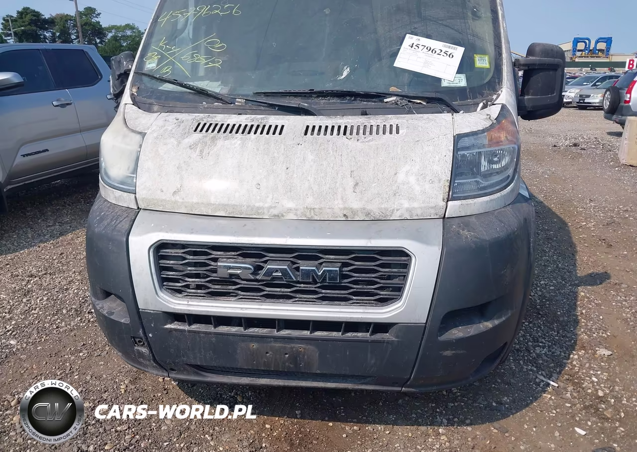 2020 Ram Promaster 3500 Cargo Van High Roof 159 Wb Ext VIN:3C6URVJG7LE109686 - 12