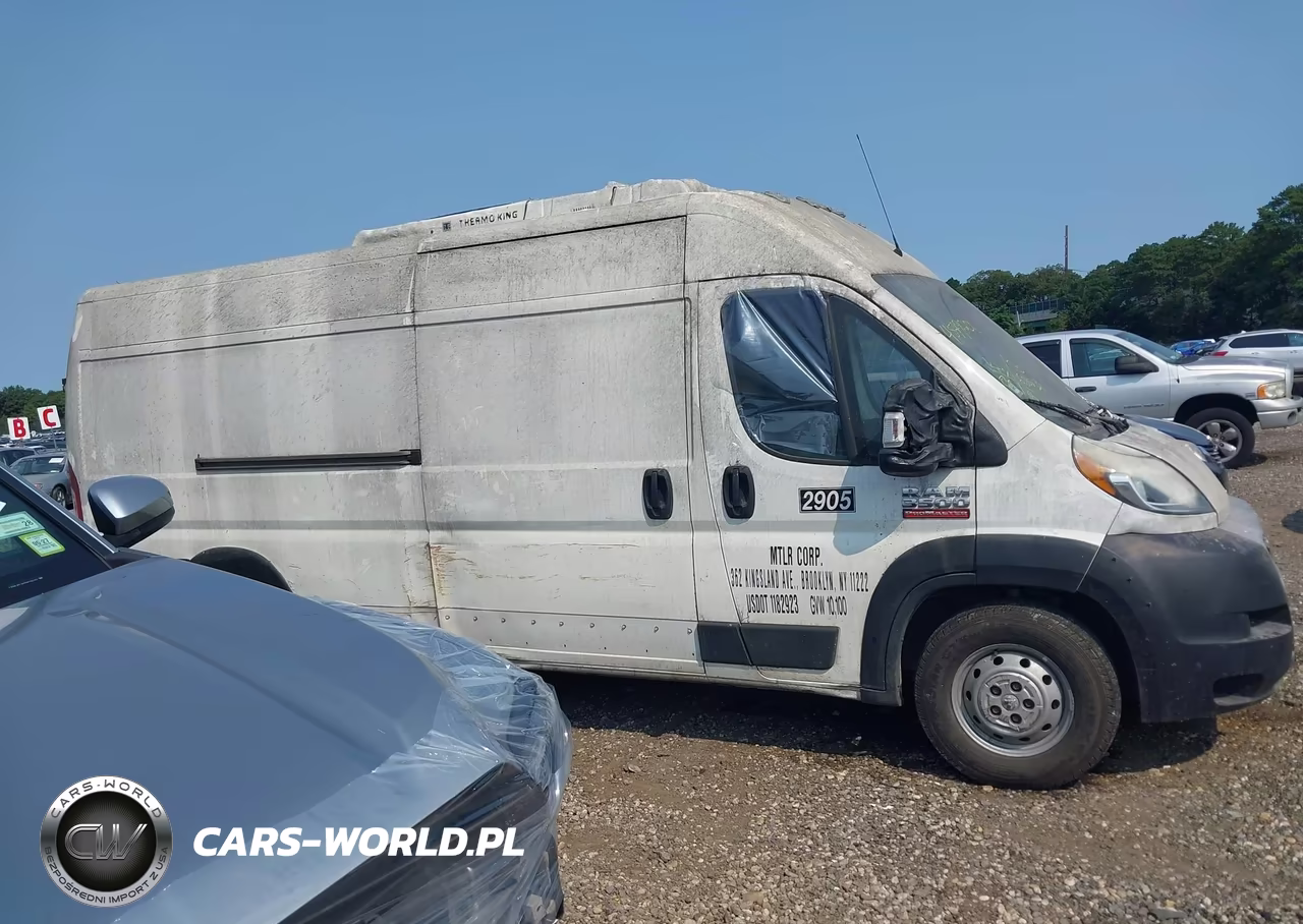 2020 Ram Promaster 3500 Cargo Van High Roof 159 Wb Ext VIN:3C6URVJG7LE109686 - 13