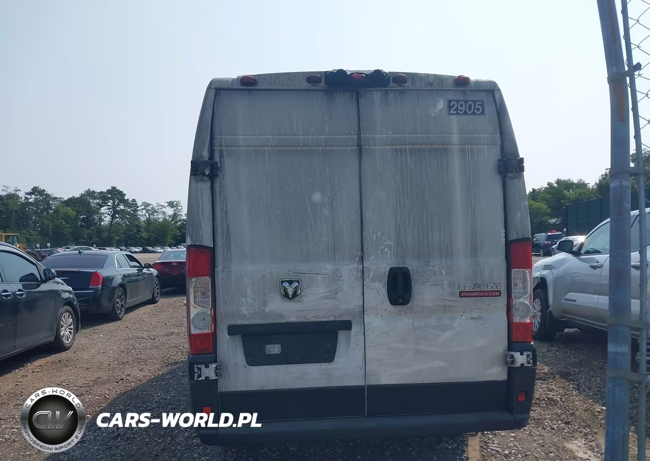 2020 Ram Promaster 3500 Cargo Van High Roof 159 Wb Ext VIN:3C6URVJG7LE109686 - 16