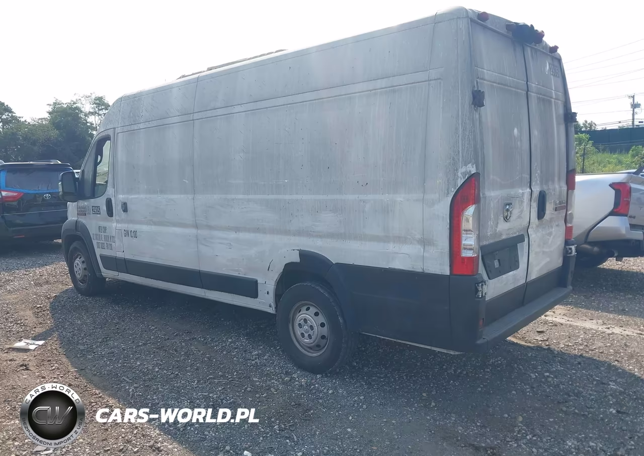 2020 Ram Promaster 3500 Cargo Van High Roof 159 Wb Ext VIN:3C6URVJG7LE109686 - 3