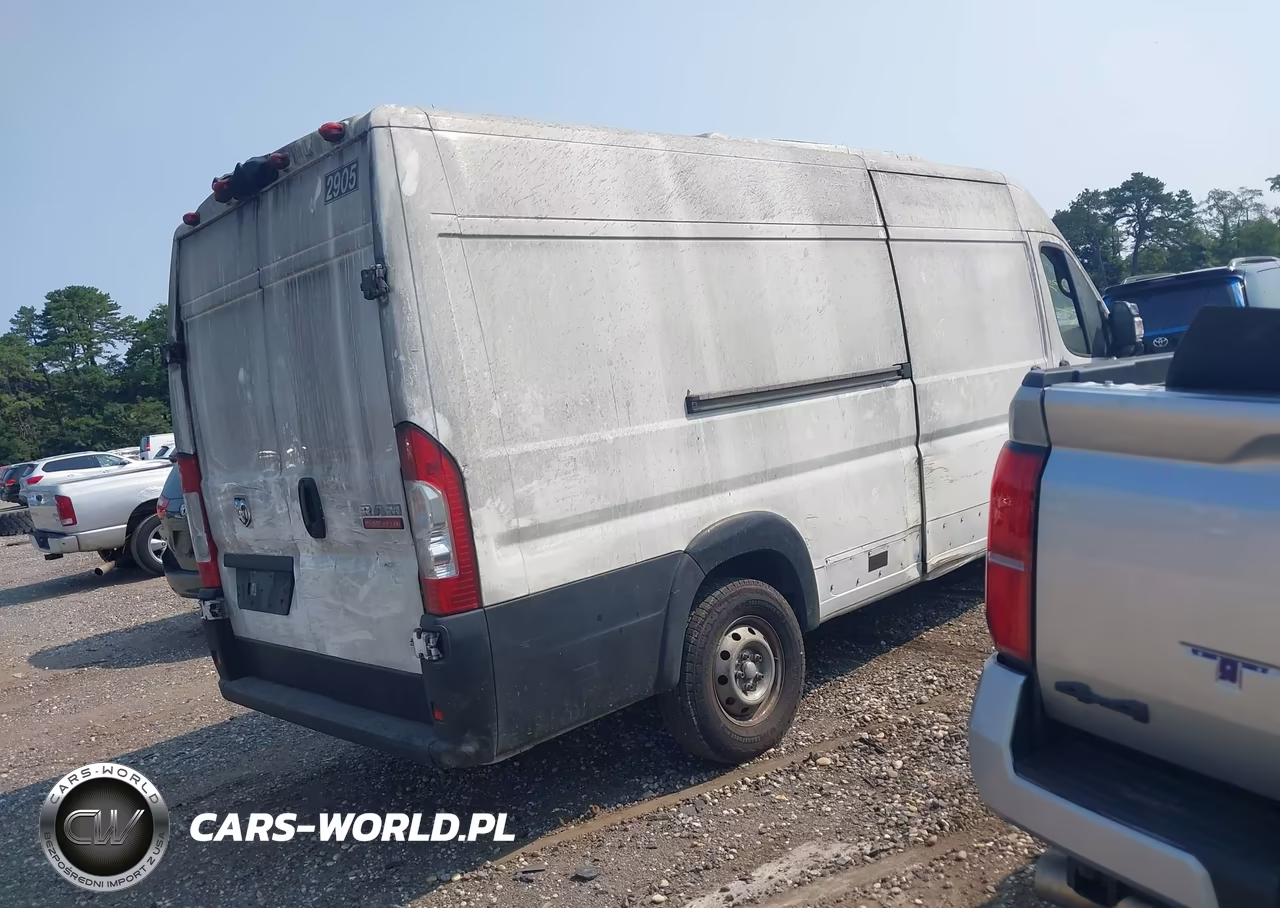 2020 Ram Promaster 3500 Cargo Van High Roof 159 Wb Ext VIN:3C6URVJG7LE109686 - 4