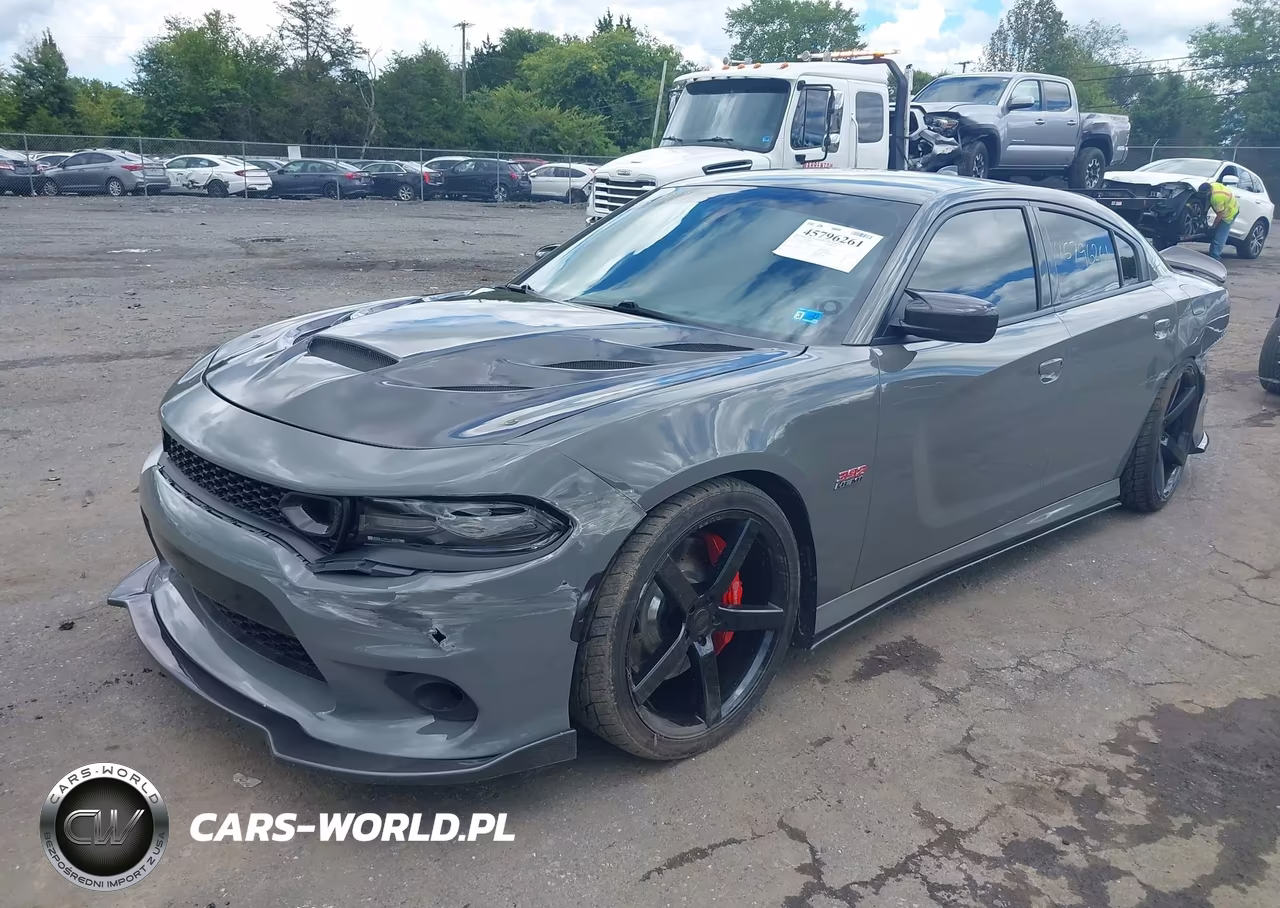 2019 Dodge Charger Scat Pack Rwd VIN:2C3CDXGJ5KH703671 - 2