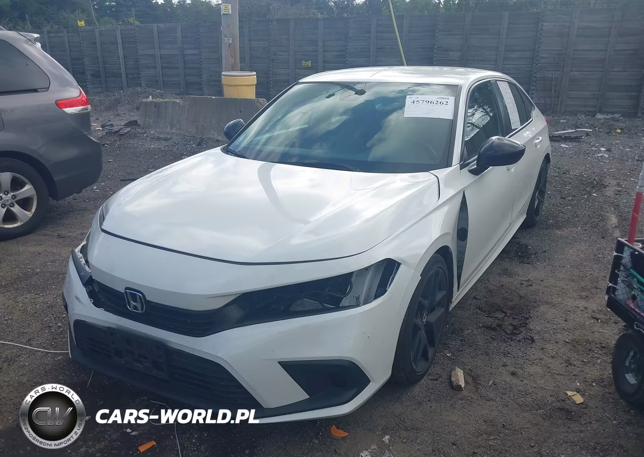 2022 Honda Civic Sport VIN:2HGFE2F56NH595001 - 2