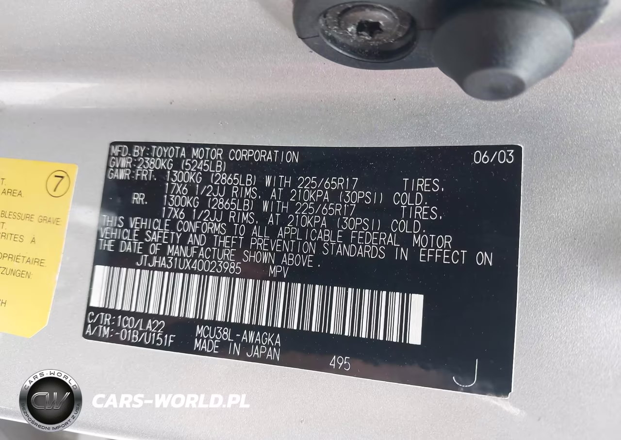 2004 Lexus Rx 330 VIN:JTJHA31UX40023985 - 9
